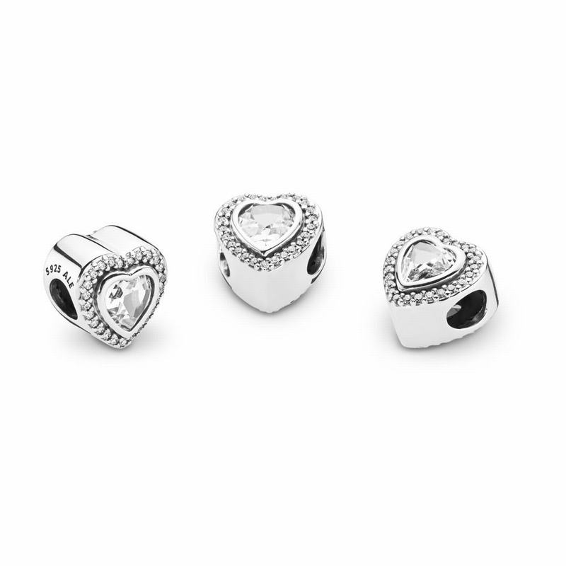 Pandora Sparkling Love Charm Silver Egypt BL1706934